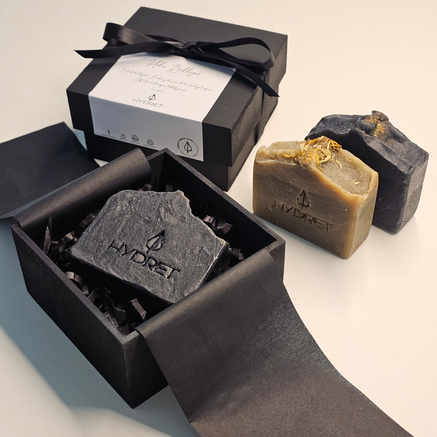 Caja de regalo de jabones artesanales