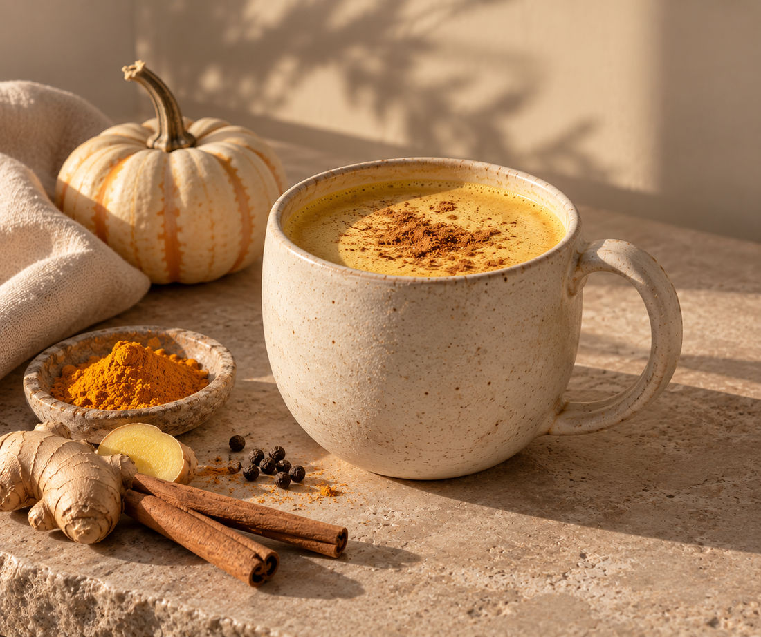 Golden Pumpkin Latte: Un ritual dorado para las tardes de otoño.