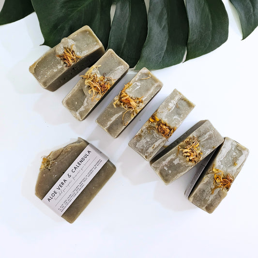 jabon de calendula natural